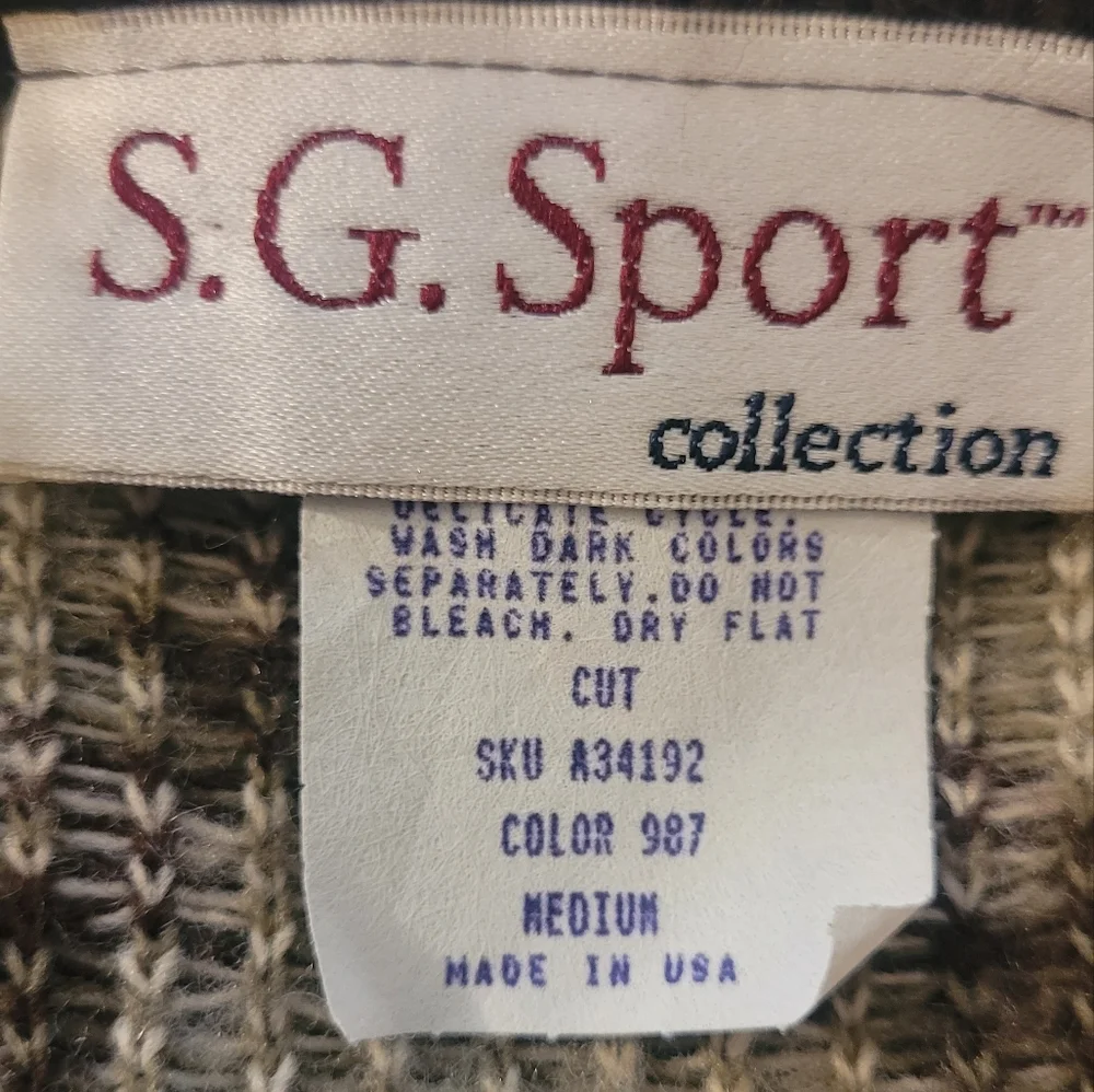 S.G. Sport vintage late