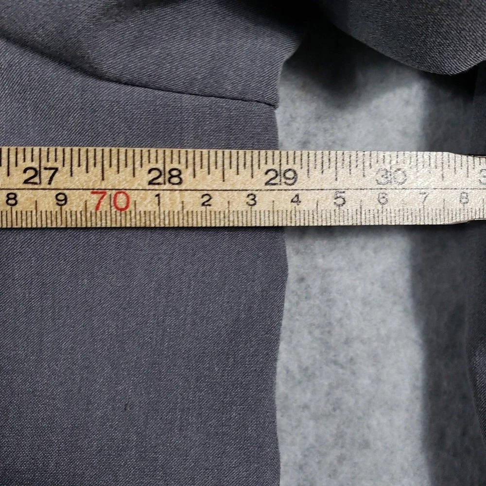 Avenue Plus Size 30/32 Grey Blazer Jacket Two Button Professional Workwear‎