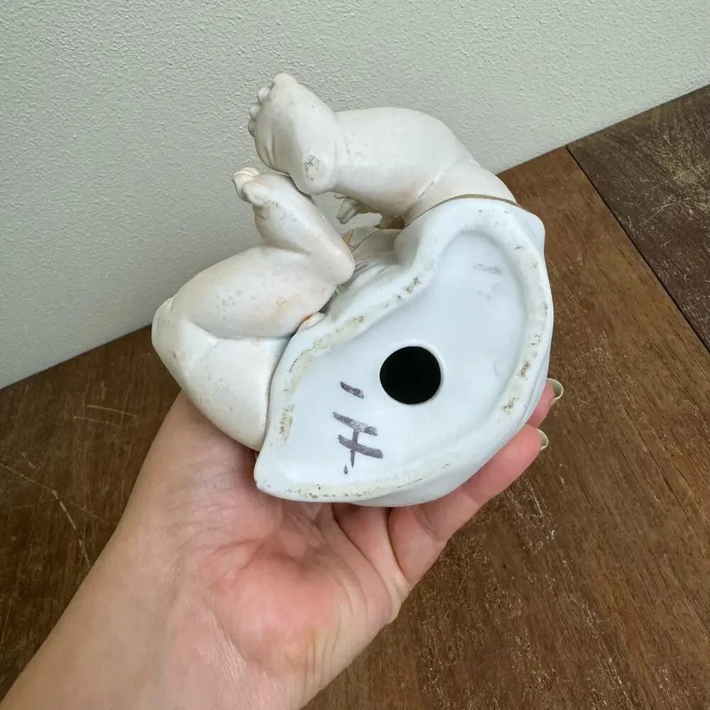 Vintage bisque porcelain