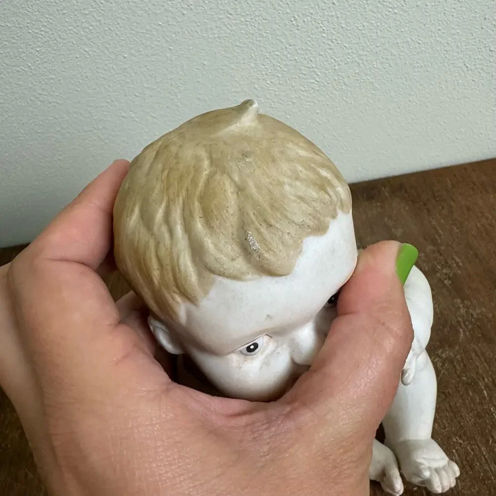Vintage bisque porcelain