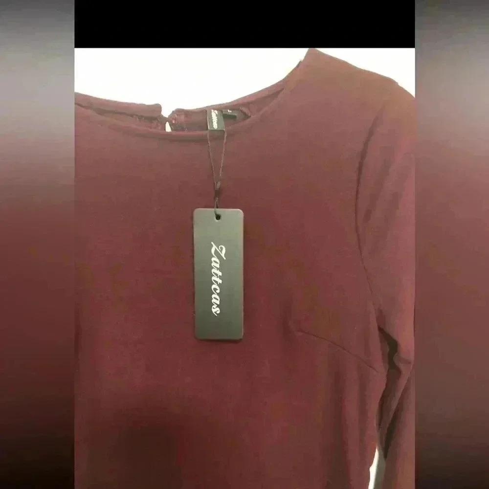 Zarabee deep burgundy