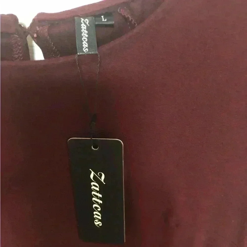 Zarabee deep burgundy