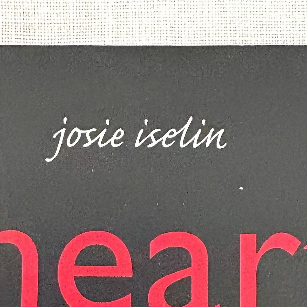 Heart‎ Stones by Josie Iselin Hardcover Photography Book 2007 Abrams Nature Art