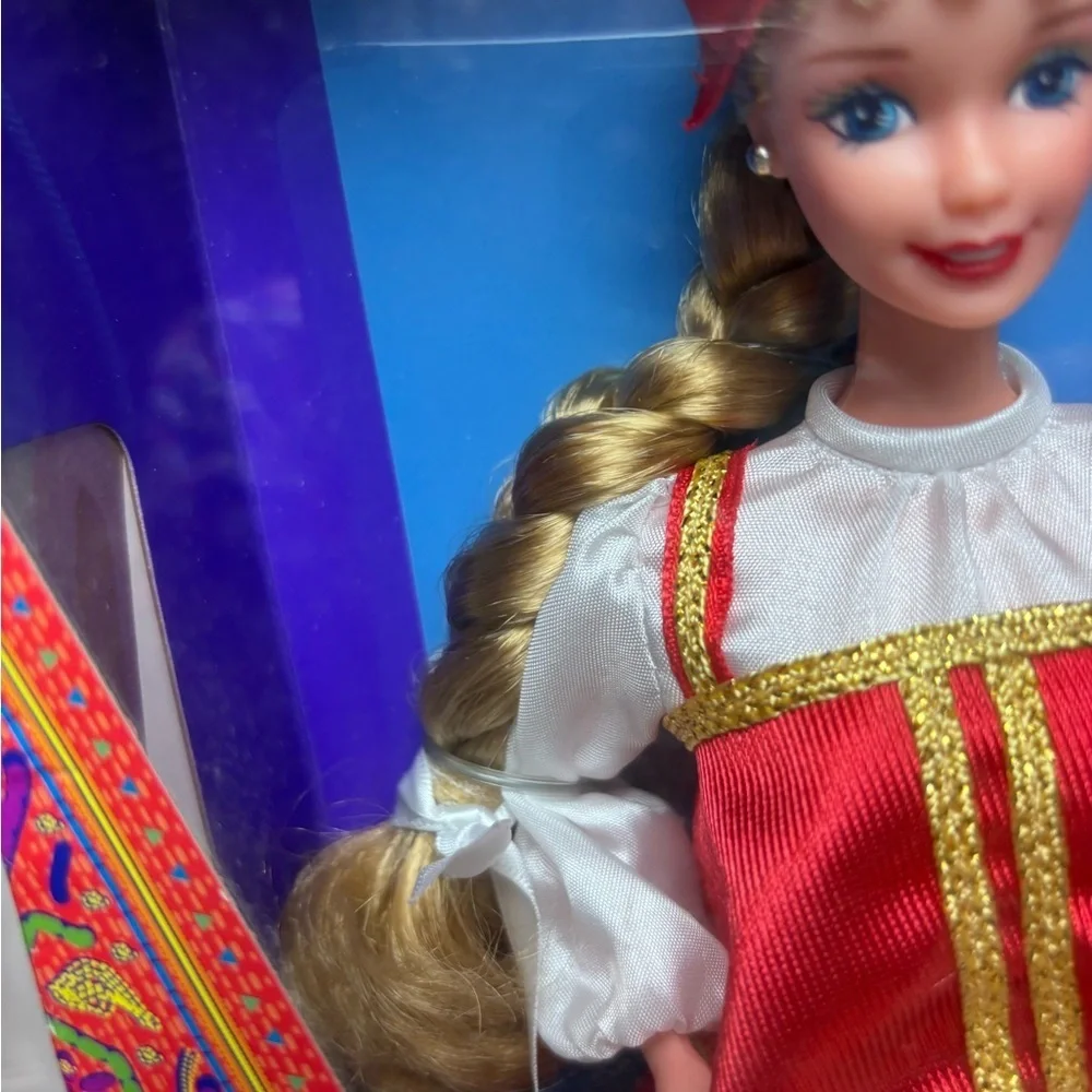 Barbie dressed richly