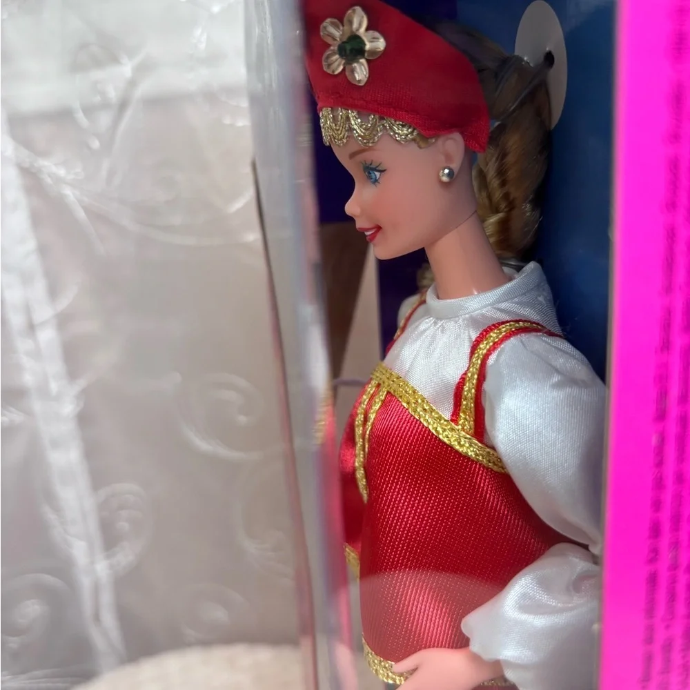 Barbie dressed richly