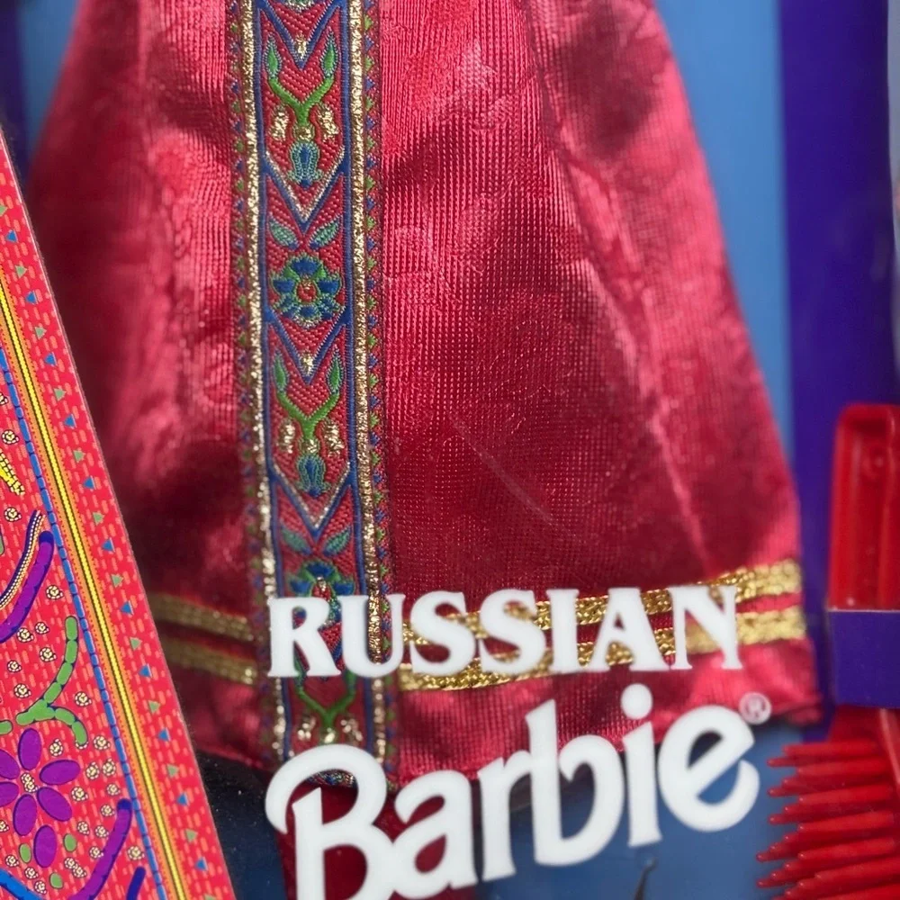 Barbie dressed richly