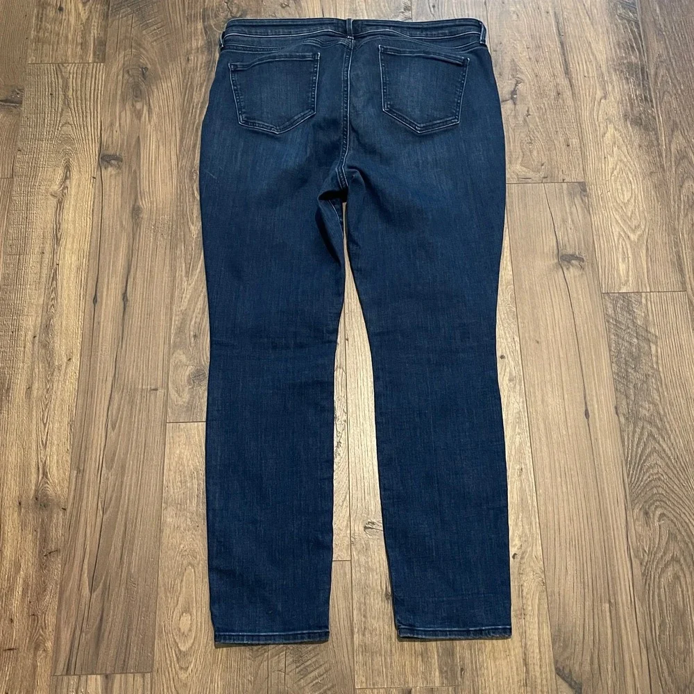 NYDJ Alina Legging Jeans Dark Wash Lift Tuck Technology Womens 16P Petite