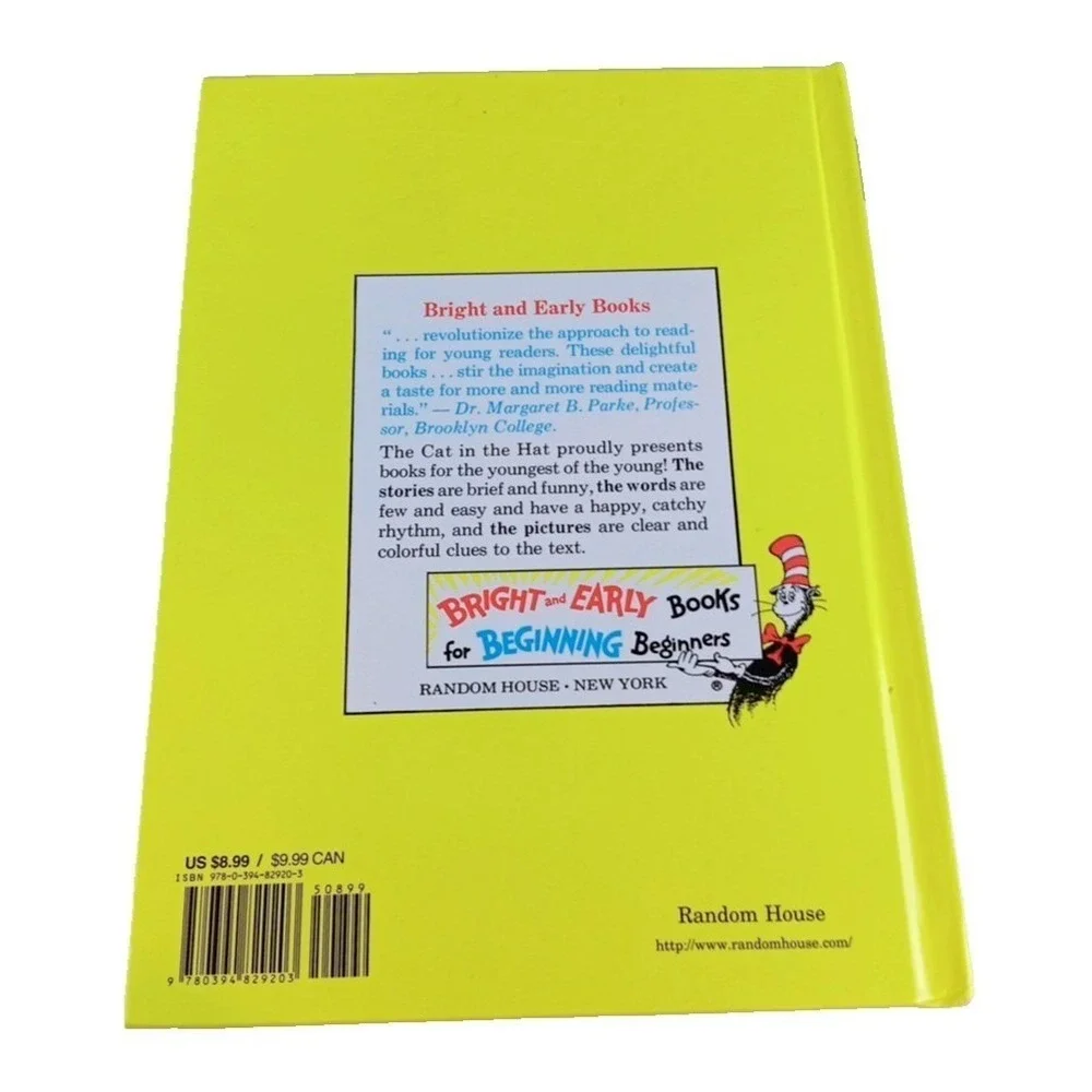 Dr Seuss Beginner Books Lot of 4 Cat in the Hat Go Dog Go Ten‎ Apples Up On Top