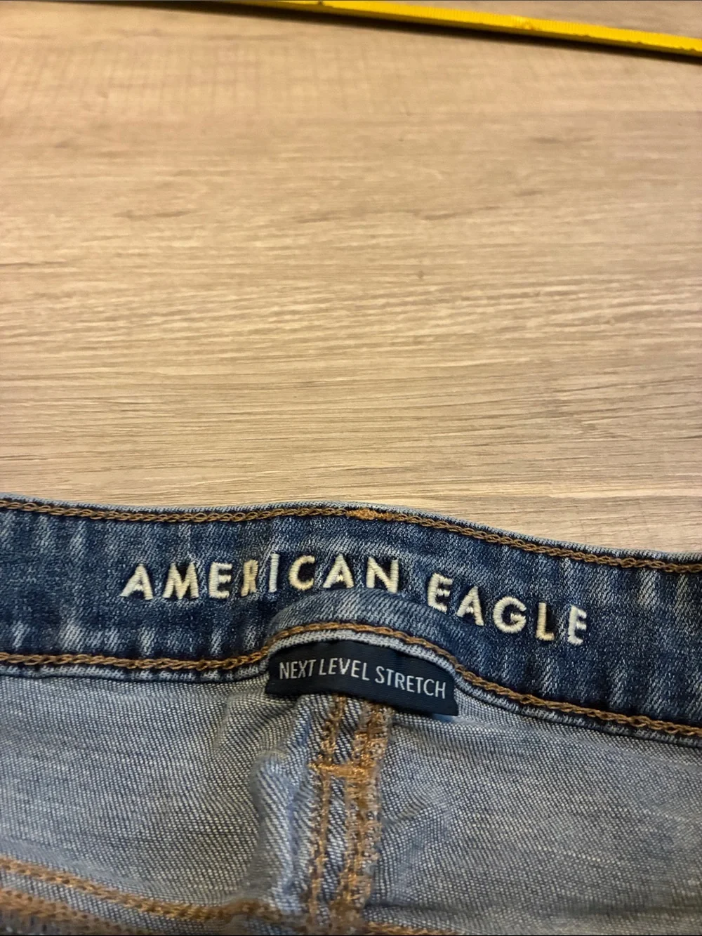 American Eagle Outfitters while frayed