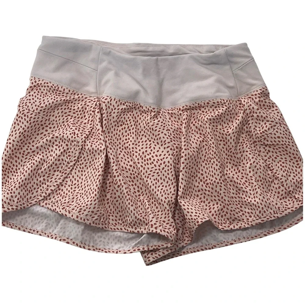Calia Stay‎ the Path Pink Polka Dot Athletic Sporty Shorts XS Vacation Workout