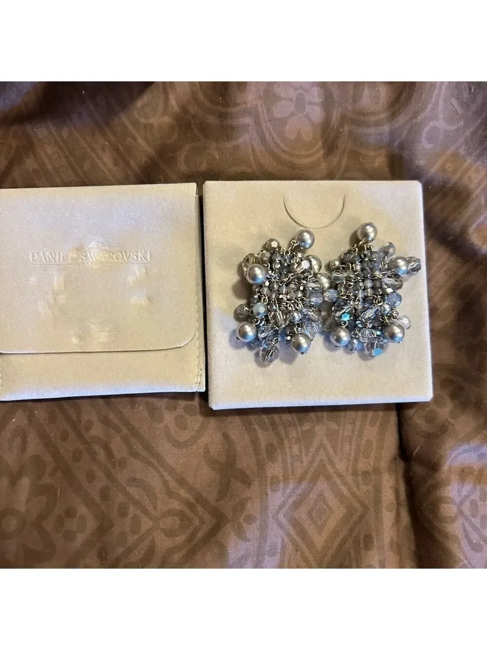 daniel Swarovski paris faux silver