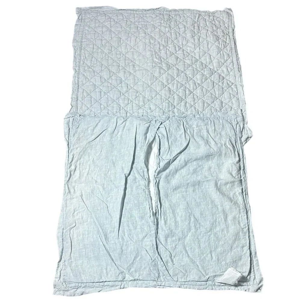 Pottery barn‎ large quilted pillow shams