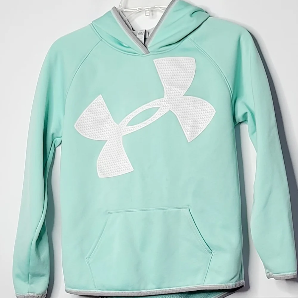 Under Armour youth kids hooded sweatshirt sz YLG