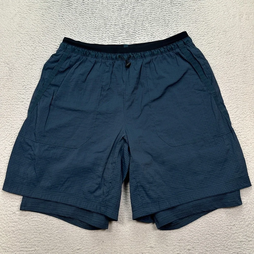 Nike Shorts Men's Size XL-T (Fits 34) Ripstop‎ Lined Athletic Running 9