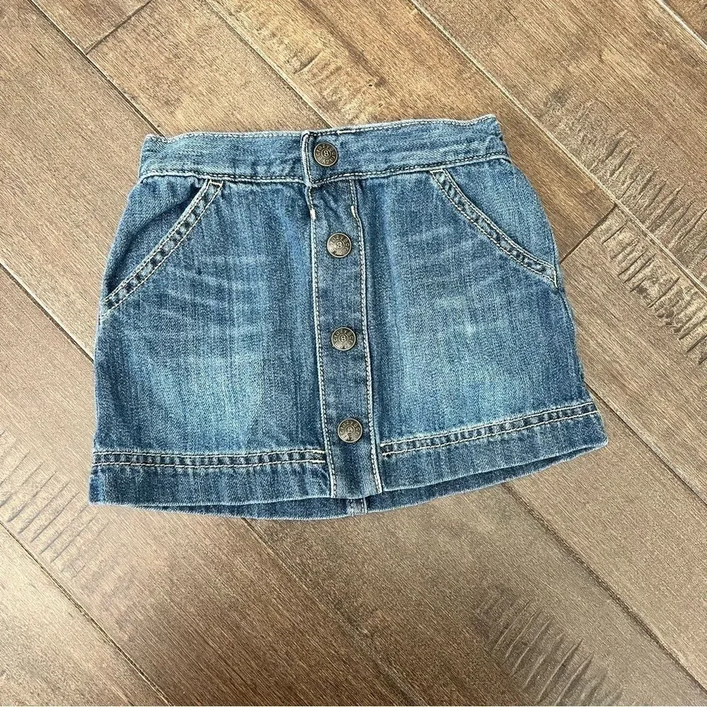 Crazy 8 Denim Skirt Jean 18-24M Toddler Girls