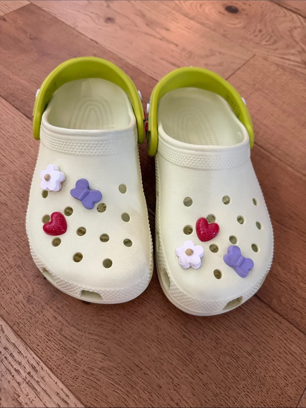 CROCS light green