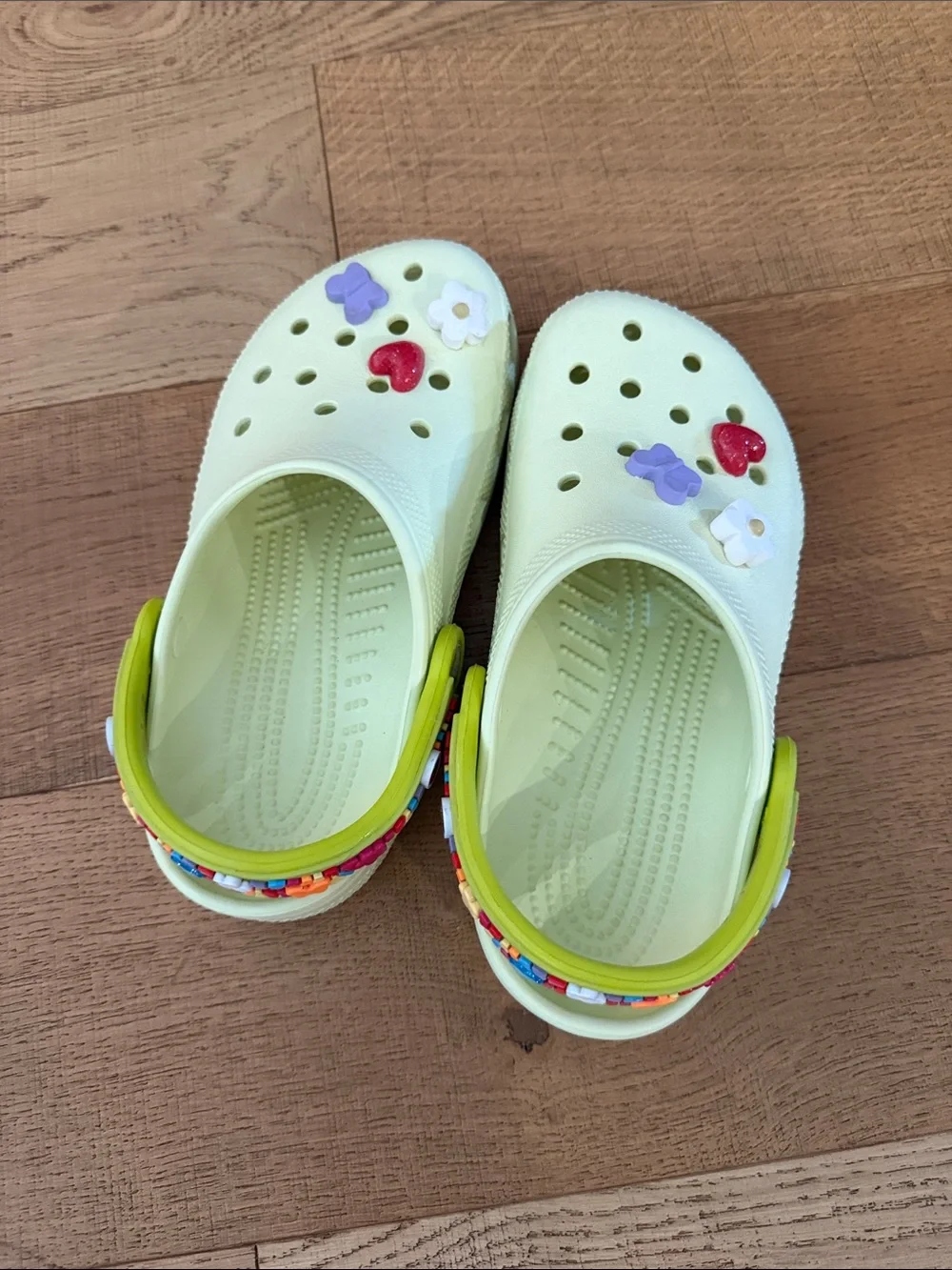 CROCS light green