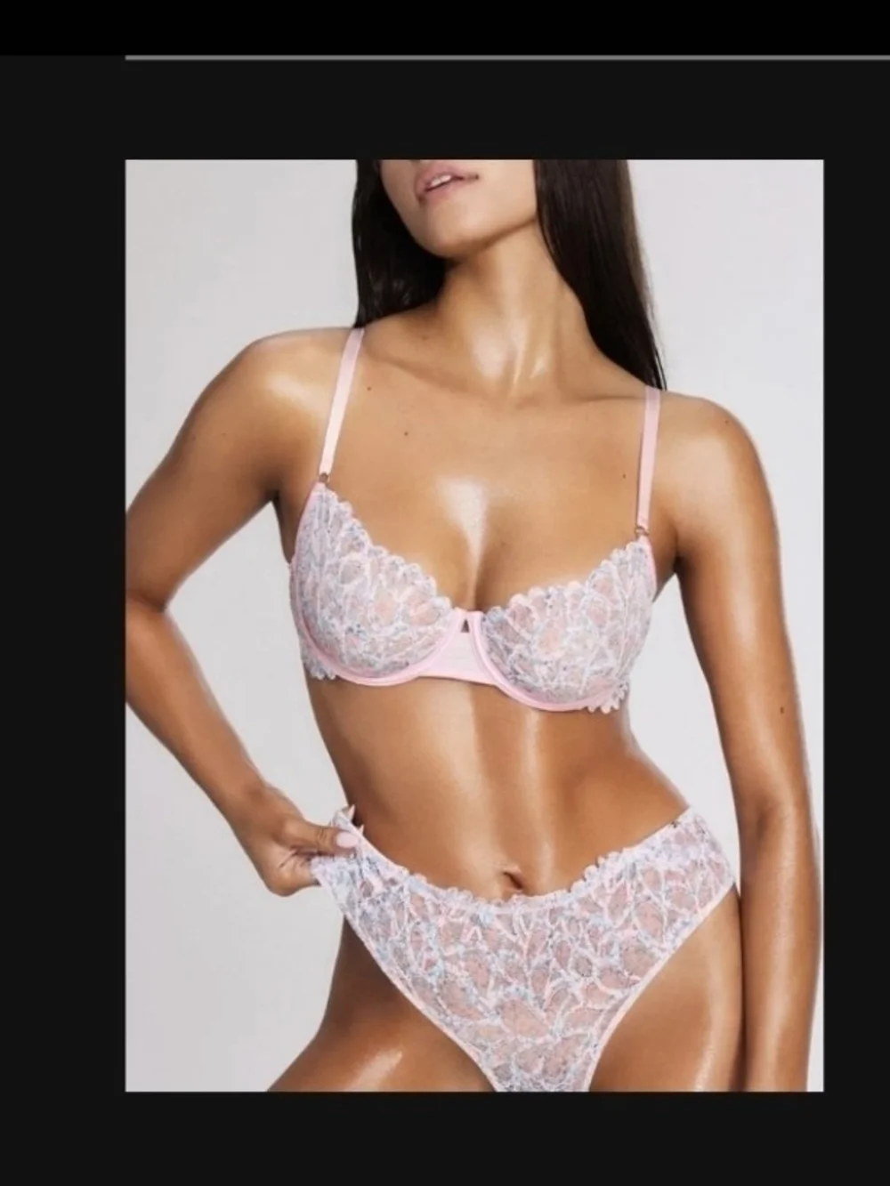 Savage X Fenty bra sheer