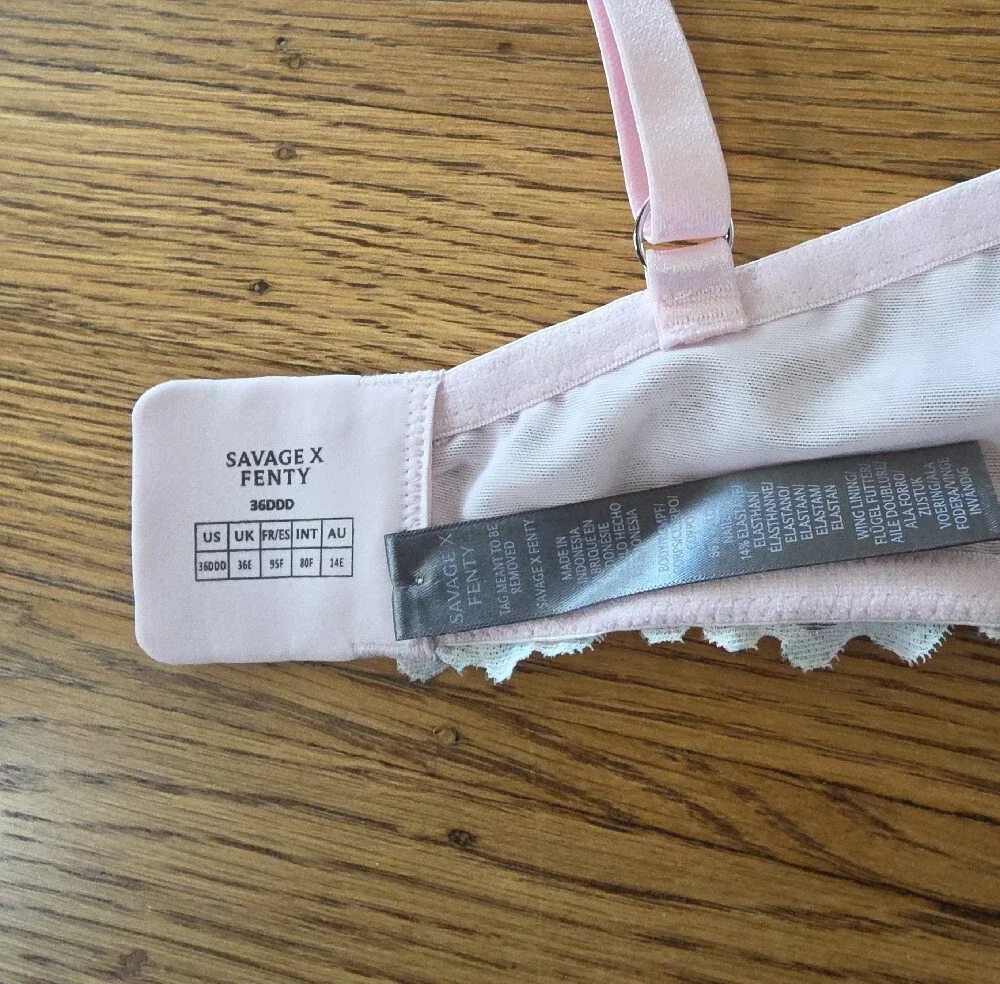 Savage X Fenty bra sheer