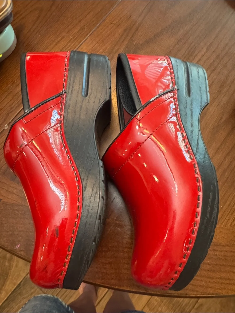 Dansko pair red