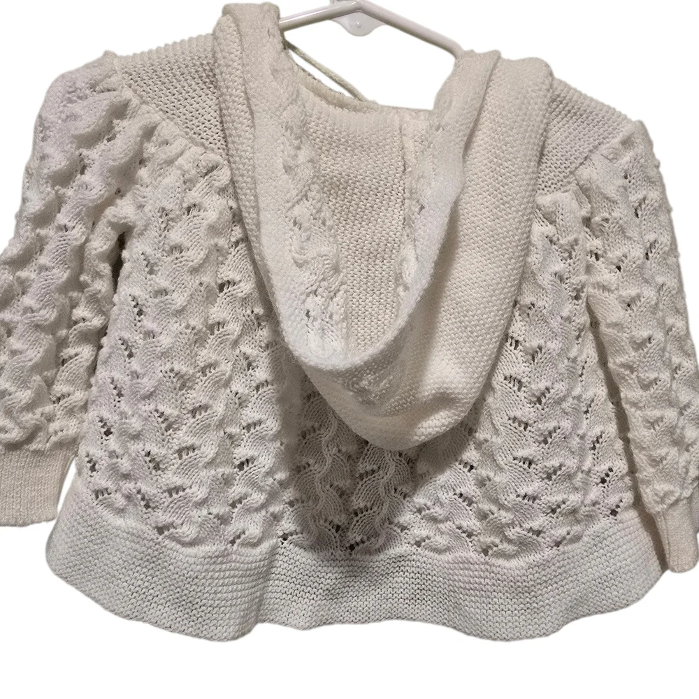 Renzo Vintage Baby Cardigan Made In Italy