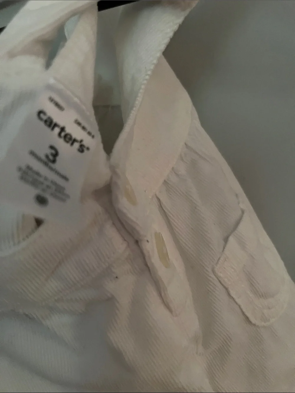 Carters classic white