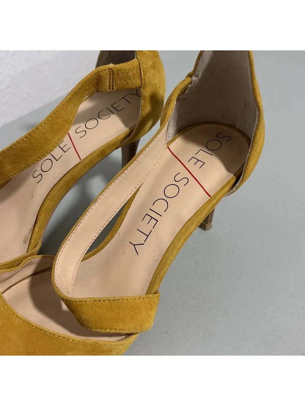 Sole Society woman yellow