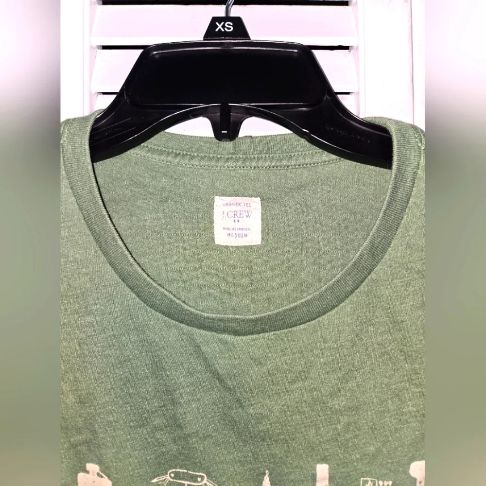 J Crew Men's M Great Falls Montana Graphic Tee