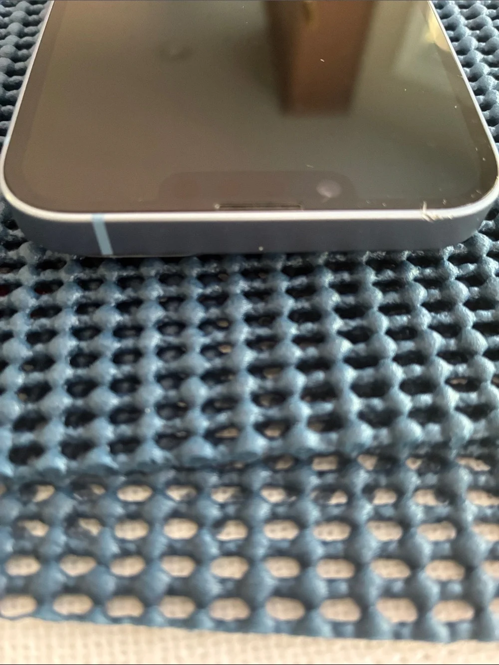 Apple iphone featuring