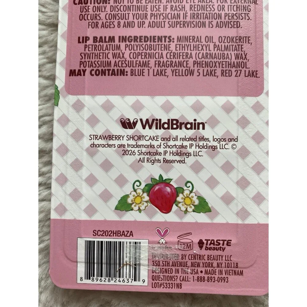 Strawberry Shortcake pack strawberry
