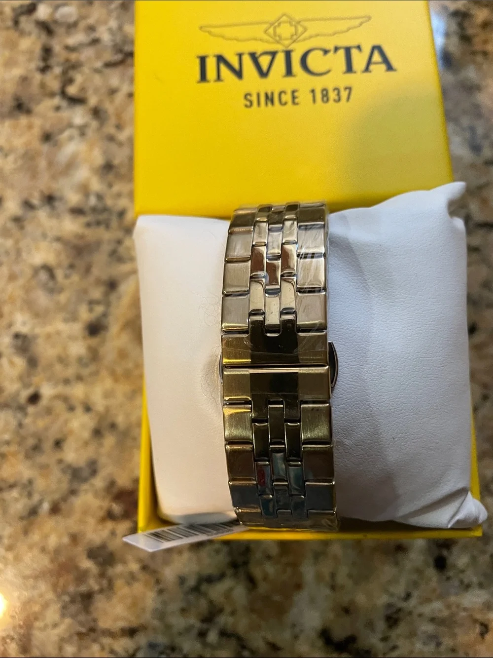 Invicta gold tone