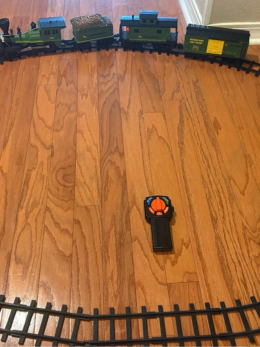 John Deere questions leave