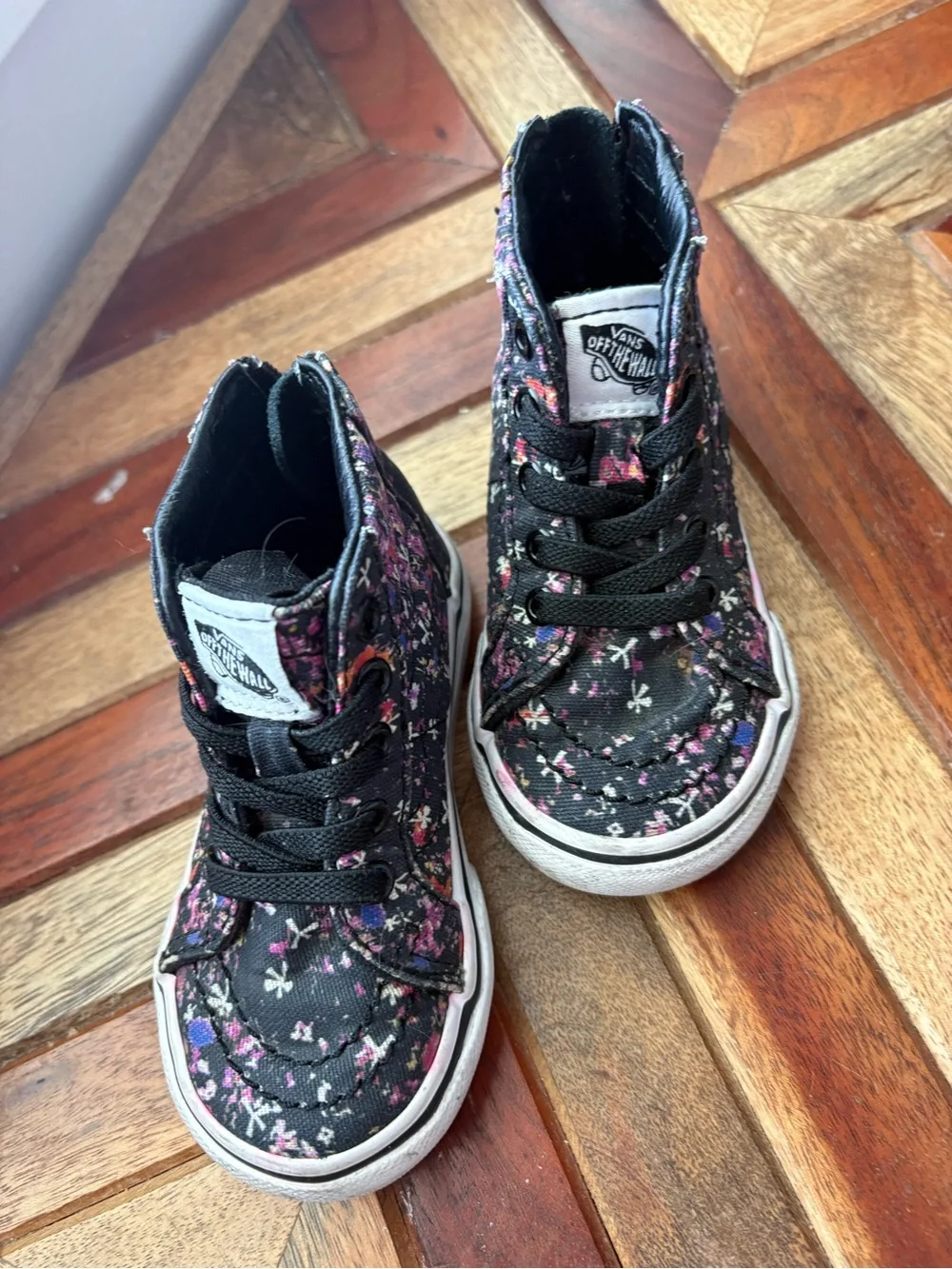 Vans black high