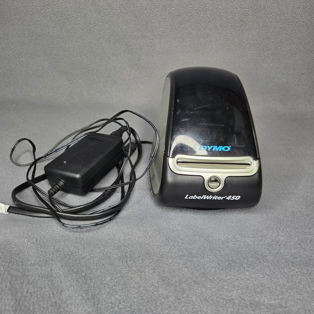 DYMO LabelWriter 450 Thermal Printer Black/Silver Excellent 1750110 USB