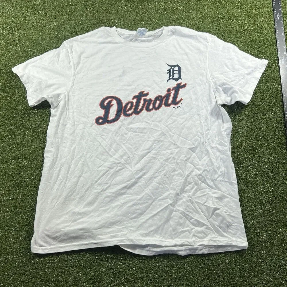 Fanatics Detroit Tigers MLB Graphic T-Shirt Mens XL Short Sleeve Tee NWOT