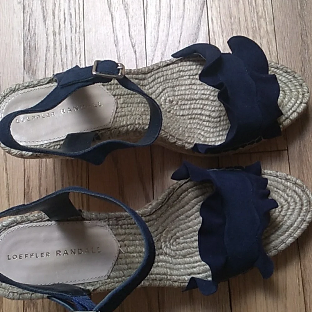 Loeffler Randall toe ruffle