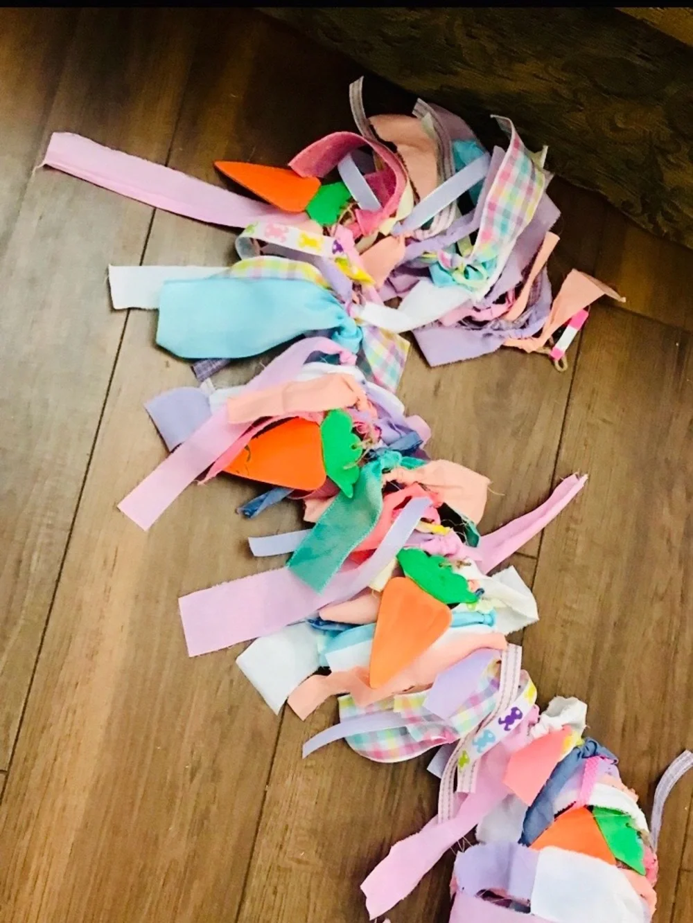 Handmade festive pastel