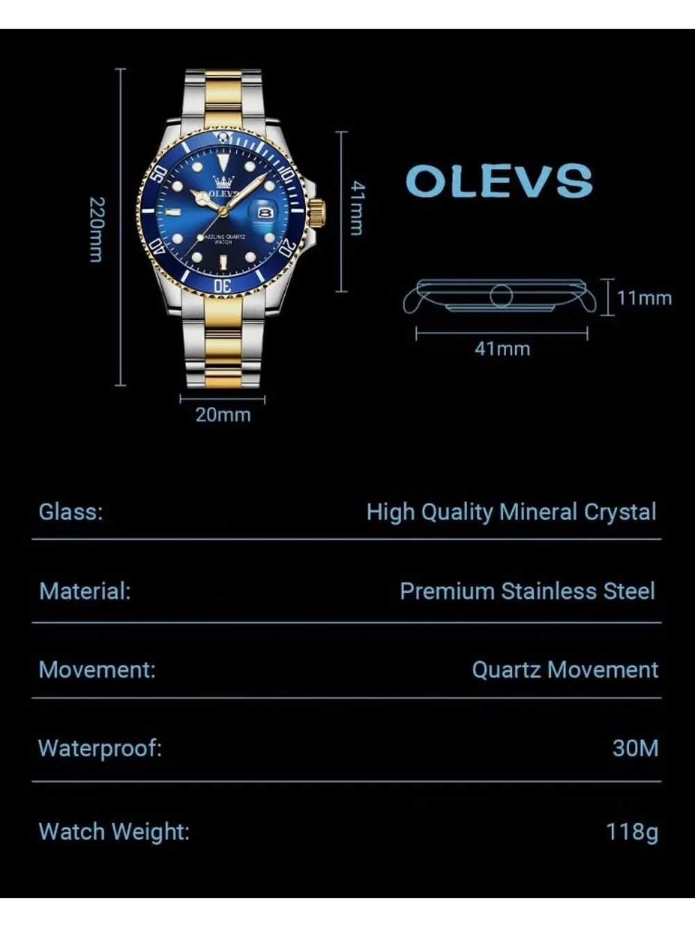 N/A terms dial quartz
