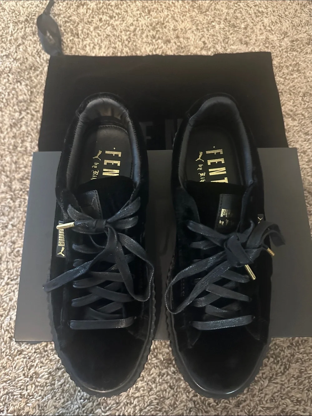 Puma Fenty sleek black