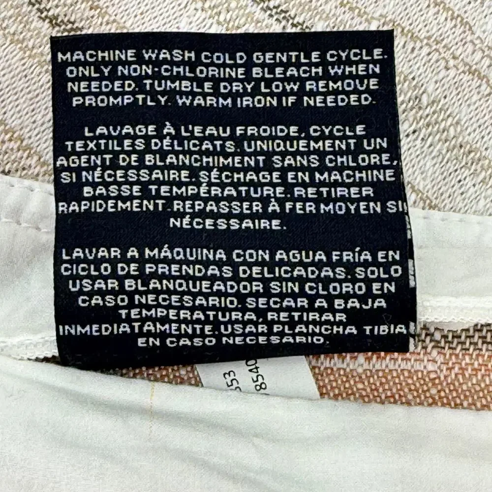 Ralph Lauren Mason Geo Stripe Queen Duvet Cover Set 3pc Cotton Percale