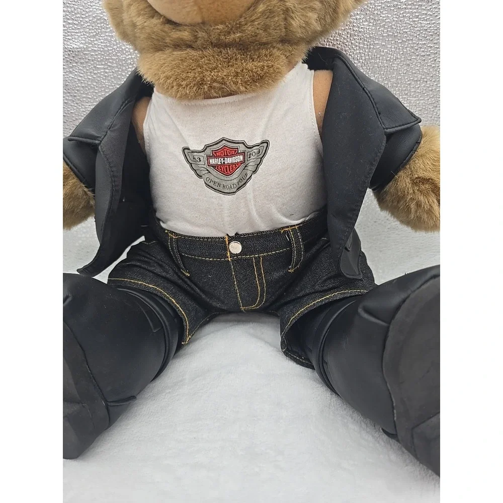 Harley Davidson 100th‎ Anniversary Plush Bear Open Road NICE