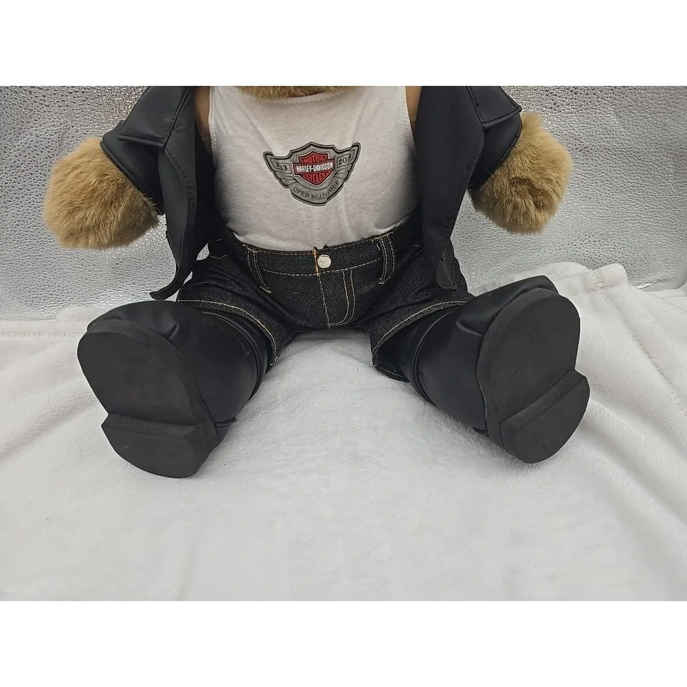 Harley Davidson 100th‎ Anniversary Plush Bear Open Road NICE