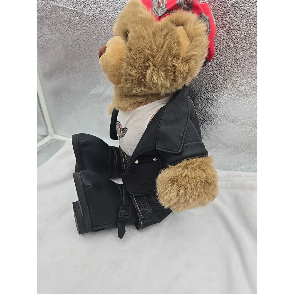 Harley Davidson 100th‎ Anniversary Plush Bear Open Road NICE