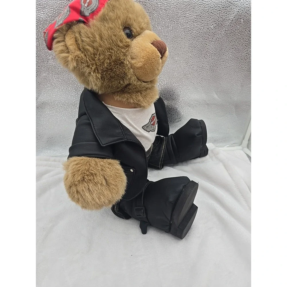 Harley Davidson 100th‎ Anniversary Plush Bear Open Road NICE