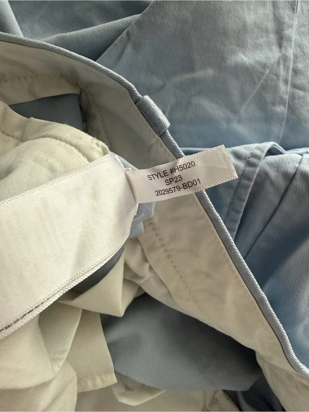 J. Crew washed but
