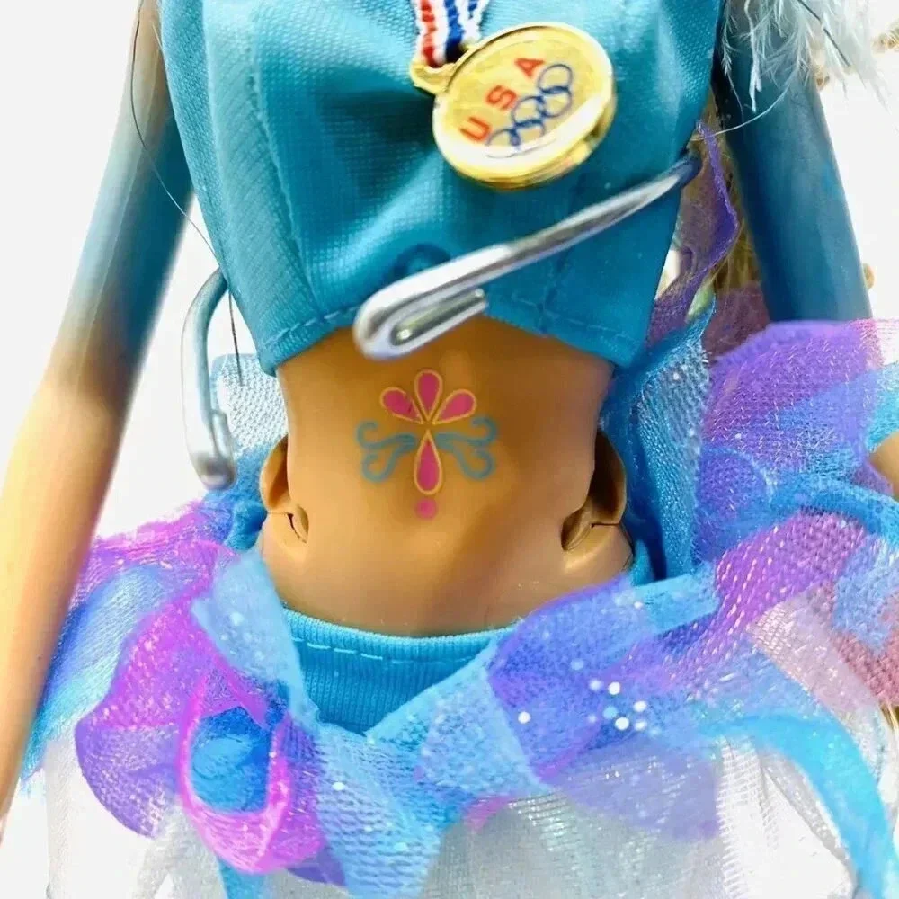 MATTEL BARBIE Olympian Doll 3 Piece Blue Outfit 12