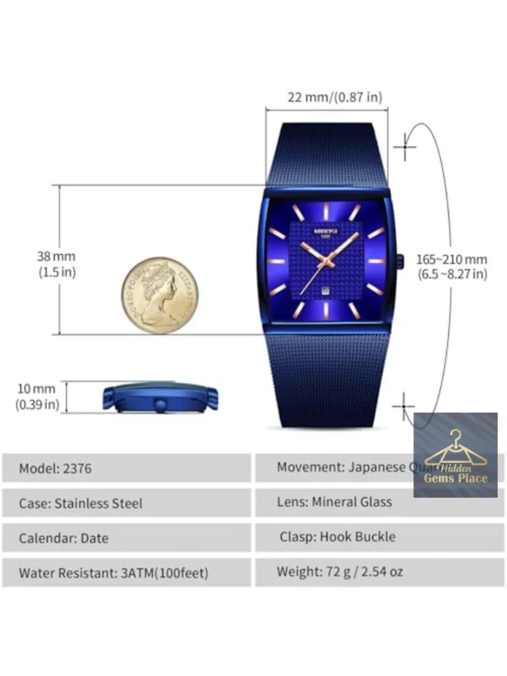 N/A sleek men’s