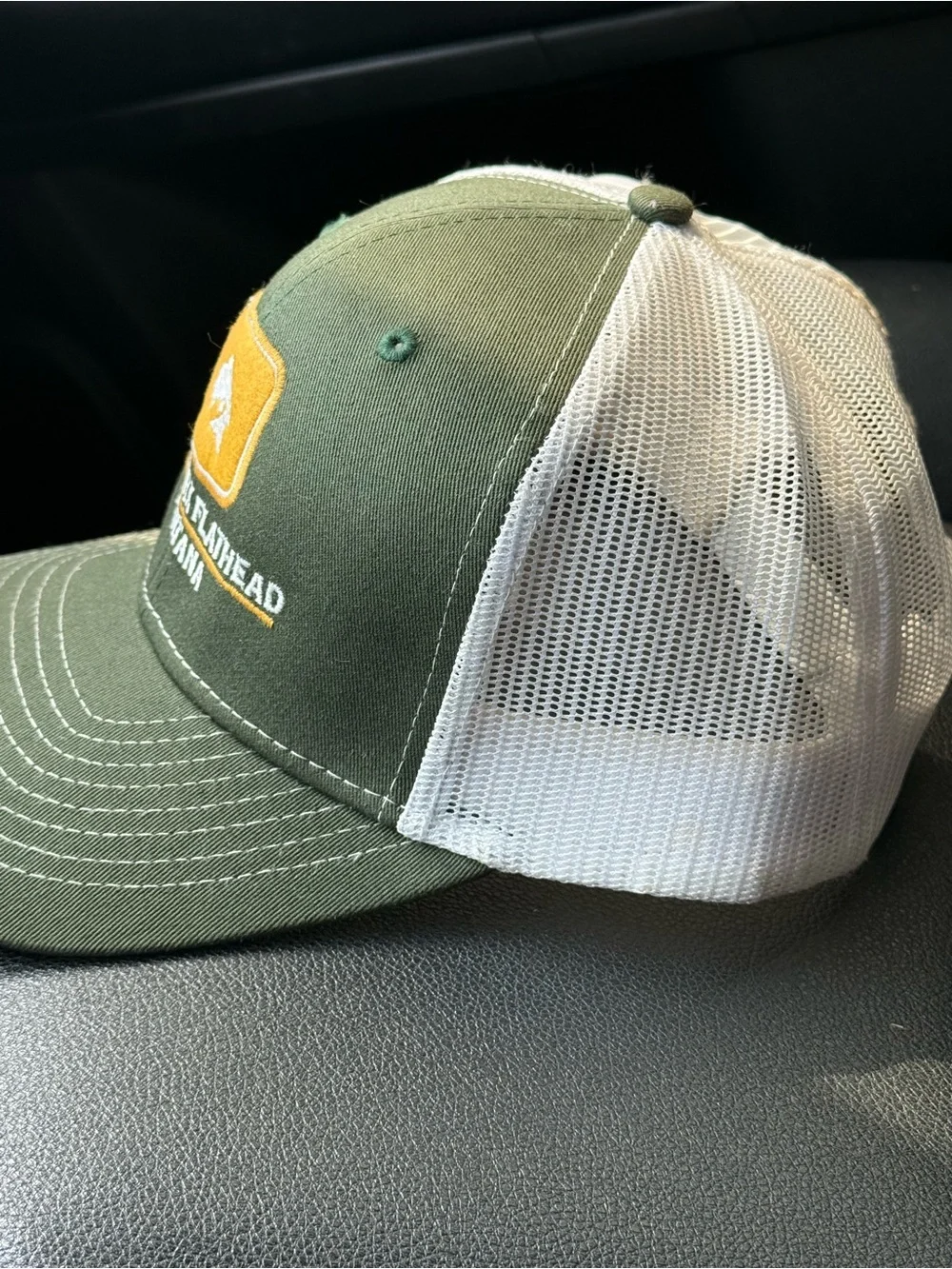 North fork montana trucker hat