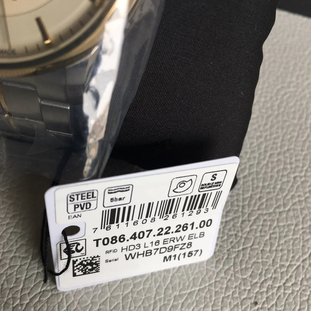 Tissot ivory accents dial