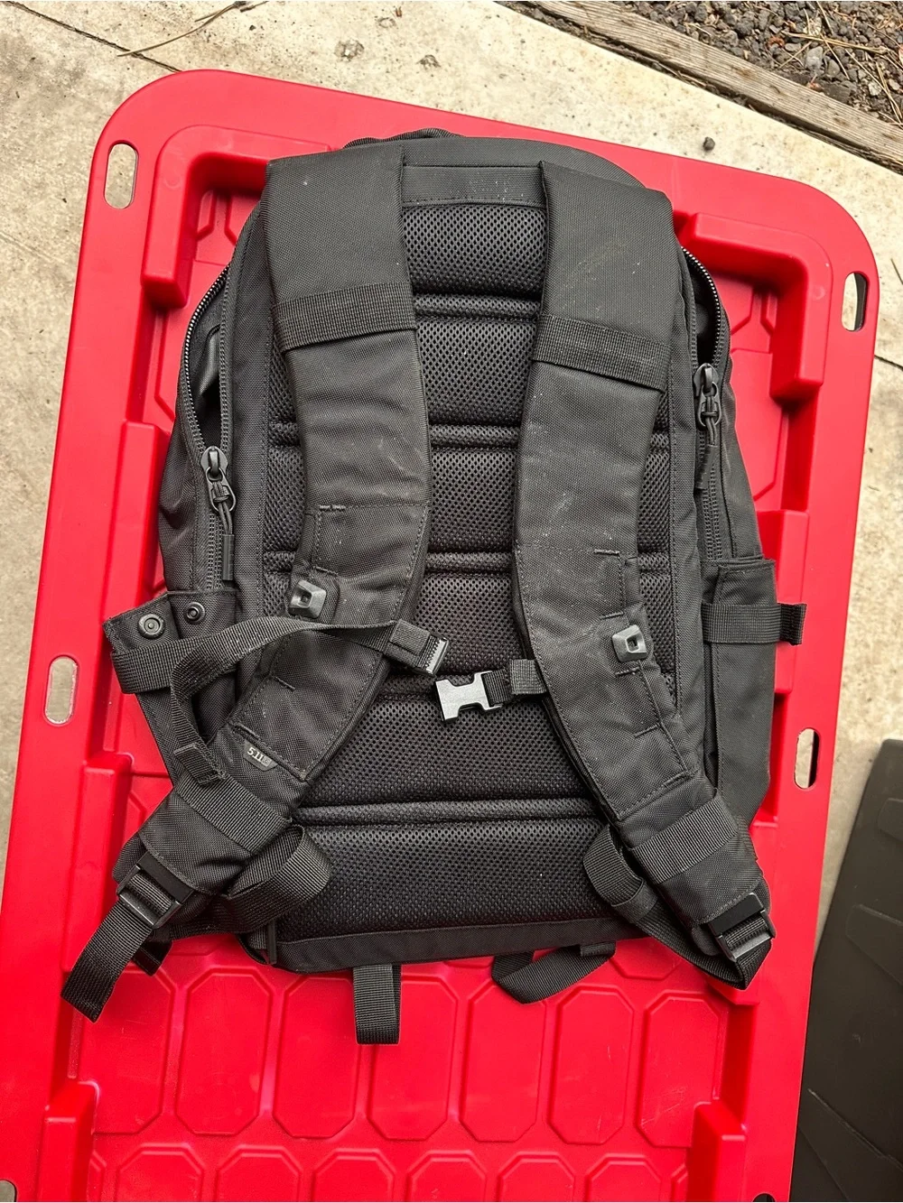 5.11 Tactical Black Men's Backpack with Multipocket Design